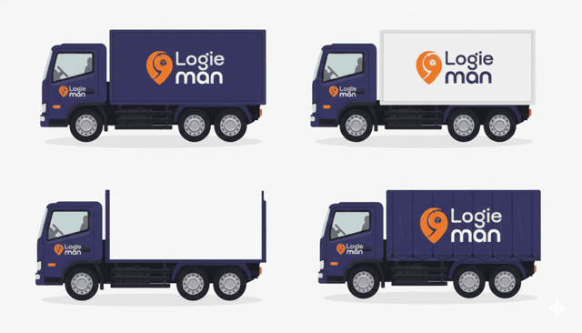 Diverse Fleet of Trucks